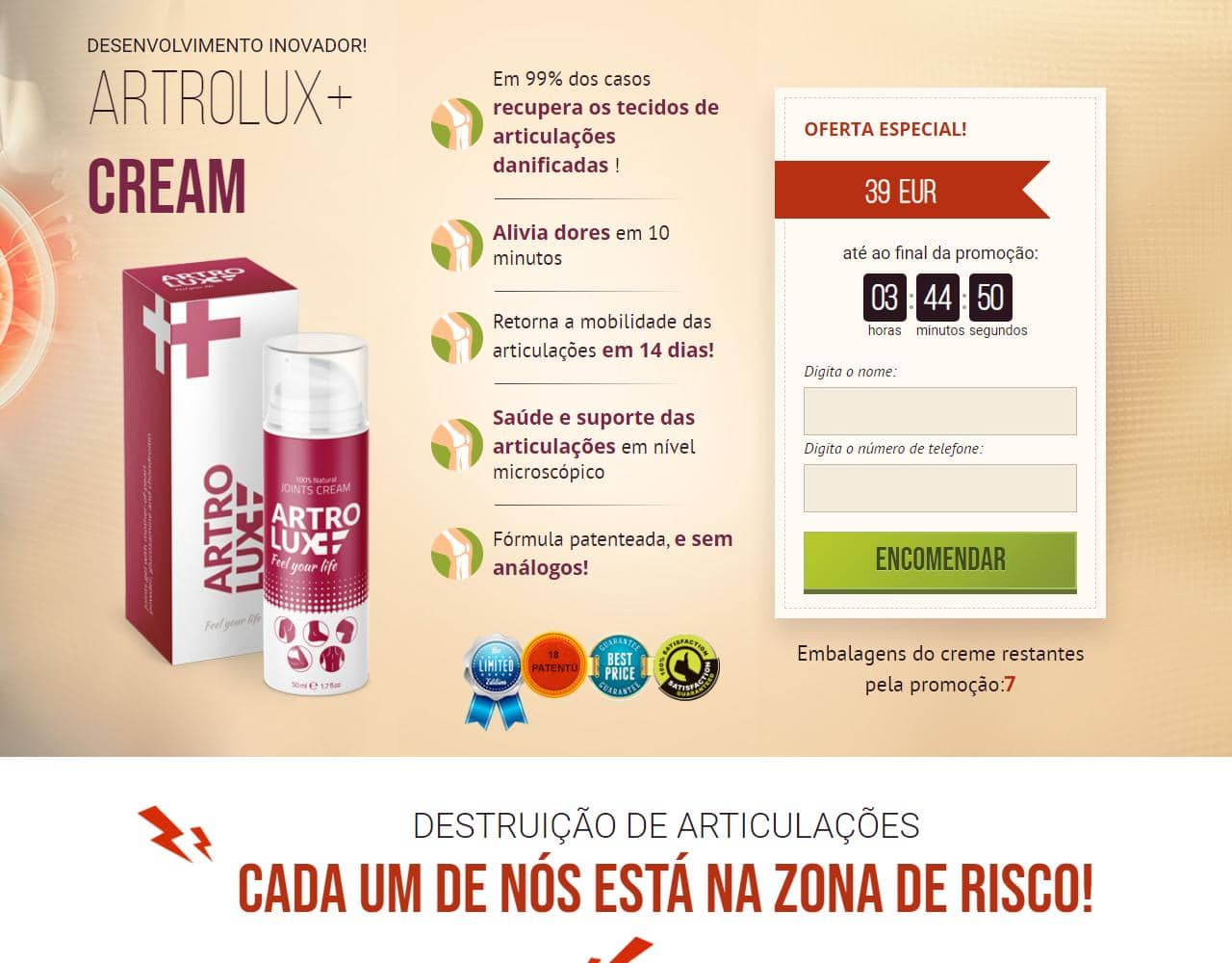 Artrolux Plus Cream 1