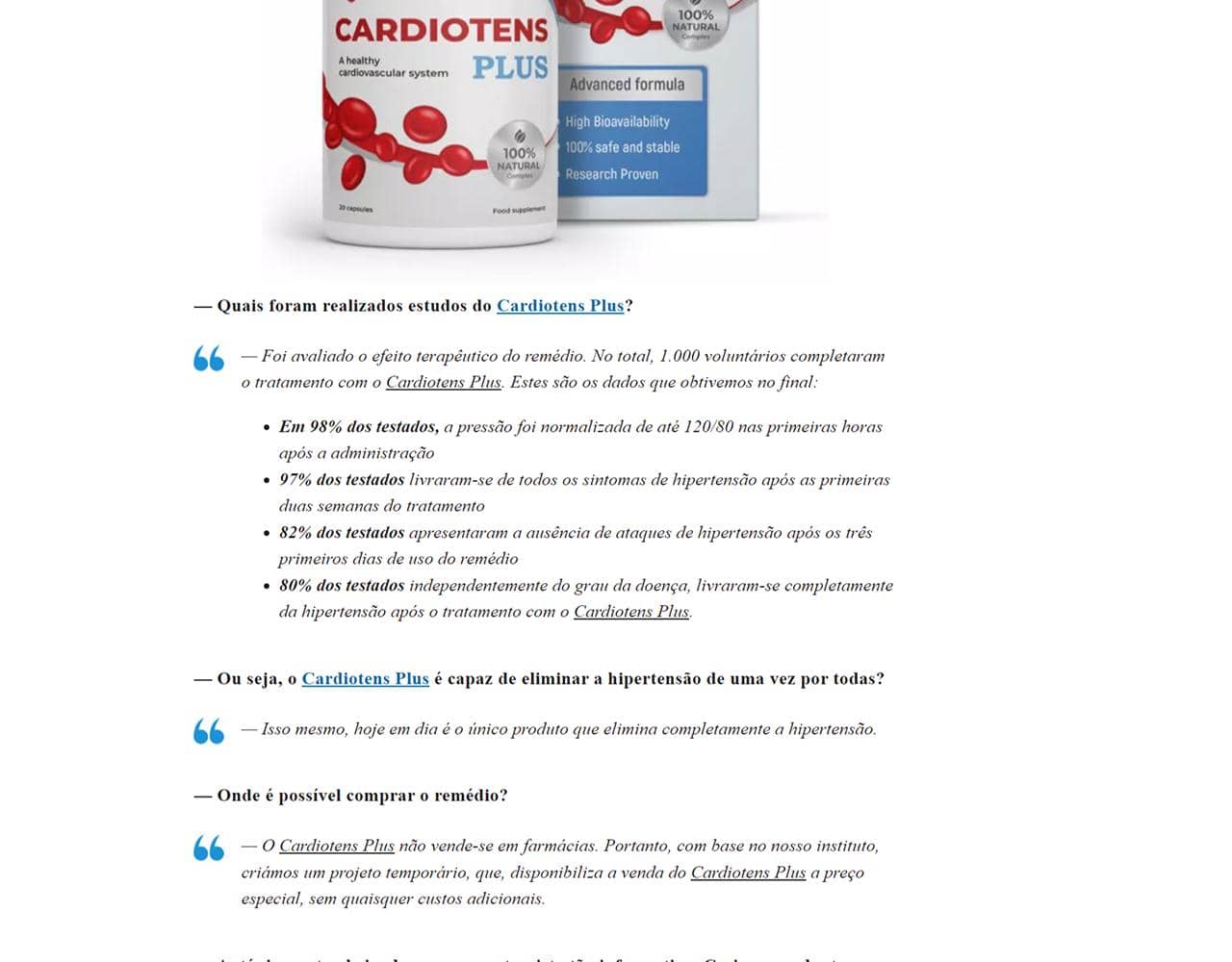 Cardiotens Plus 5