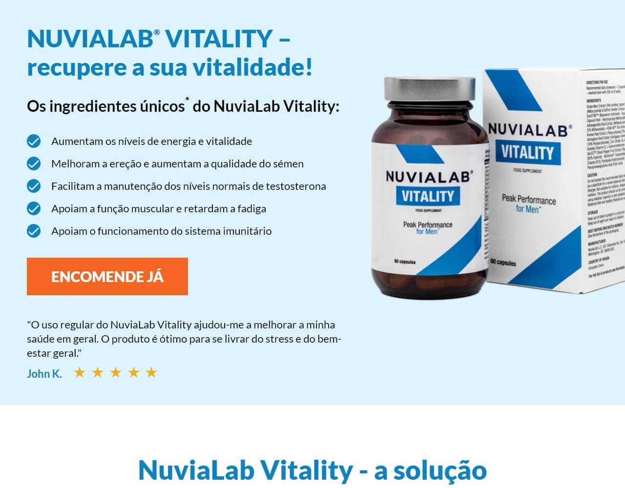 NuviaLab Vitality 1