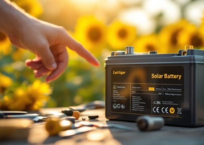How to Choose the Right Solar Battery