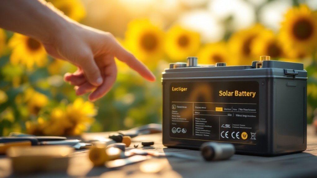 selecting suitable solar battery