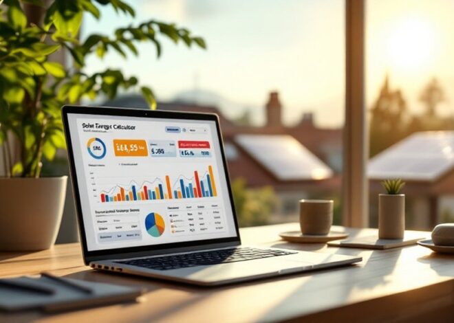 Maximize Savings Using a Solar Energy Cost Calculator