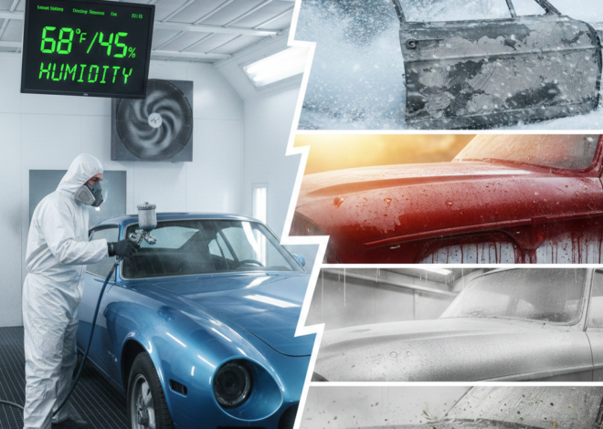 How Weather Affects Your Automotive Base Coat Paint Application