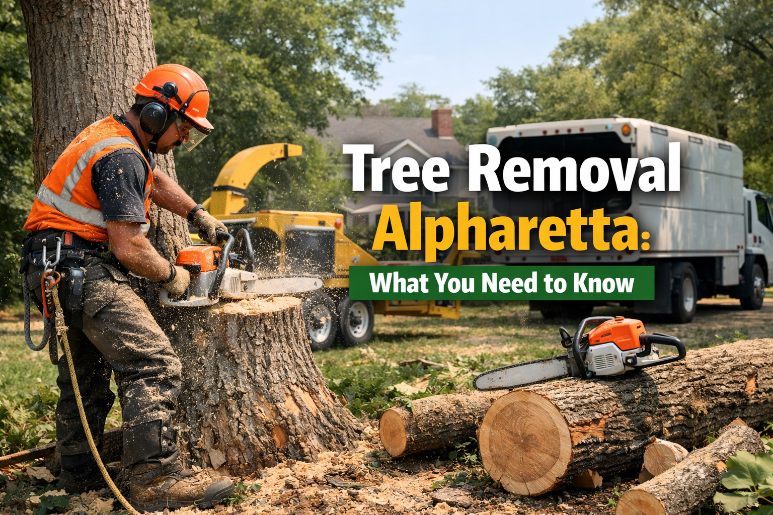 Tree Removal Alpharetta: What You Need to Know