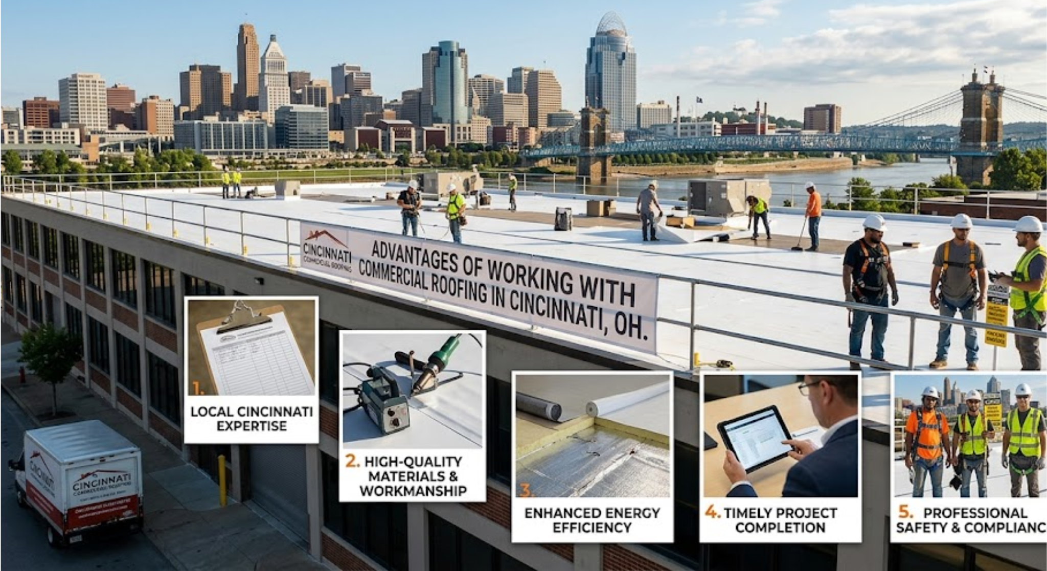 Advantages Of Working With A Premier Commercial Roofing Contractor In Cincinnati