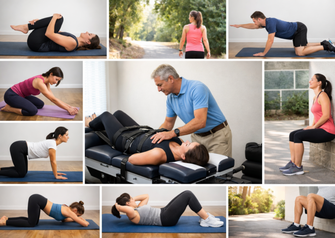 Best Exercises to Combine With Back Decompression Naples Treatment