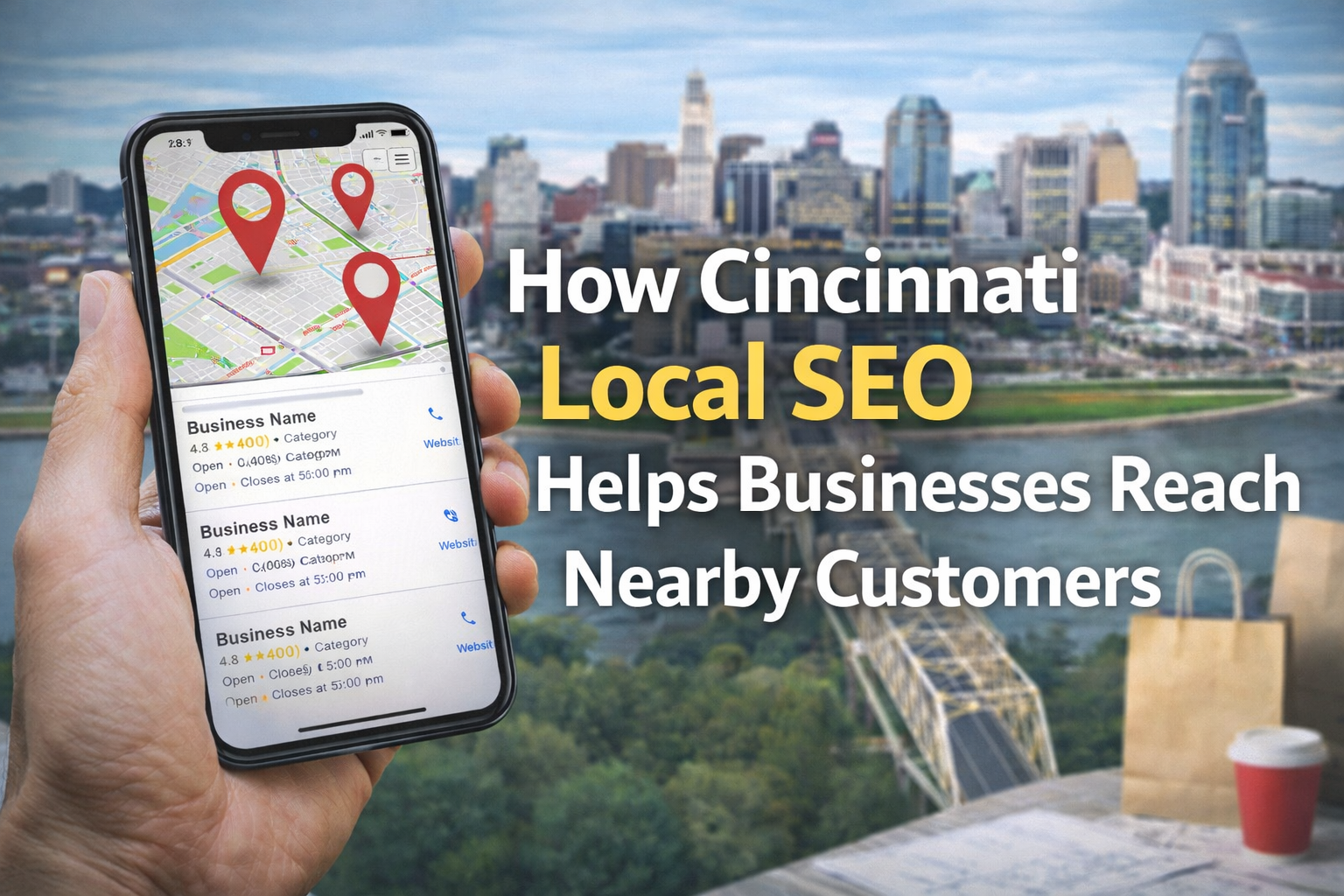 How Cincinnati Local SEO Helps Businesses Reach Nearby Customers