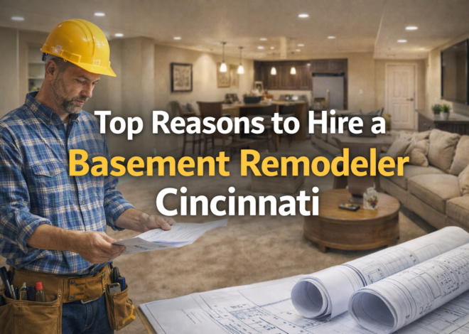Top Reasons to Hire a Basement Remodeler Cincinnati