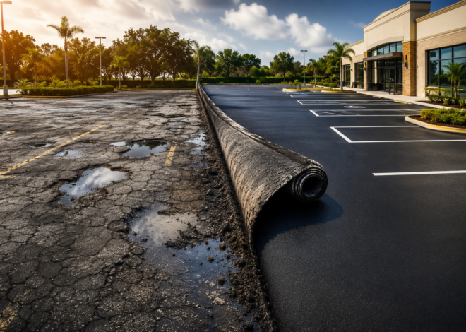 Signs You Need a Parking Lot Paving Cape Coral