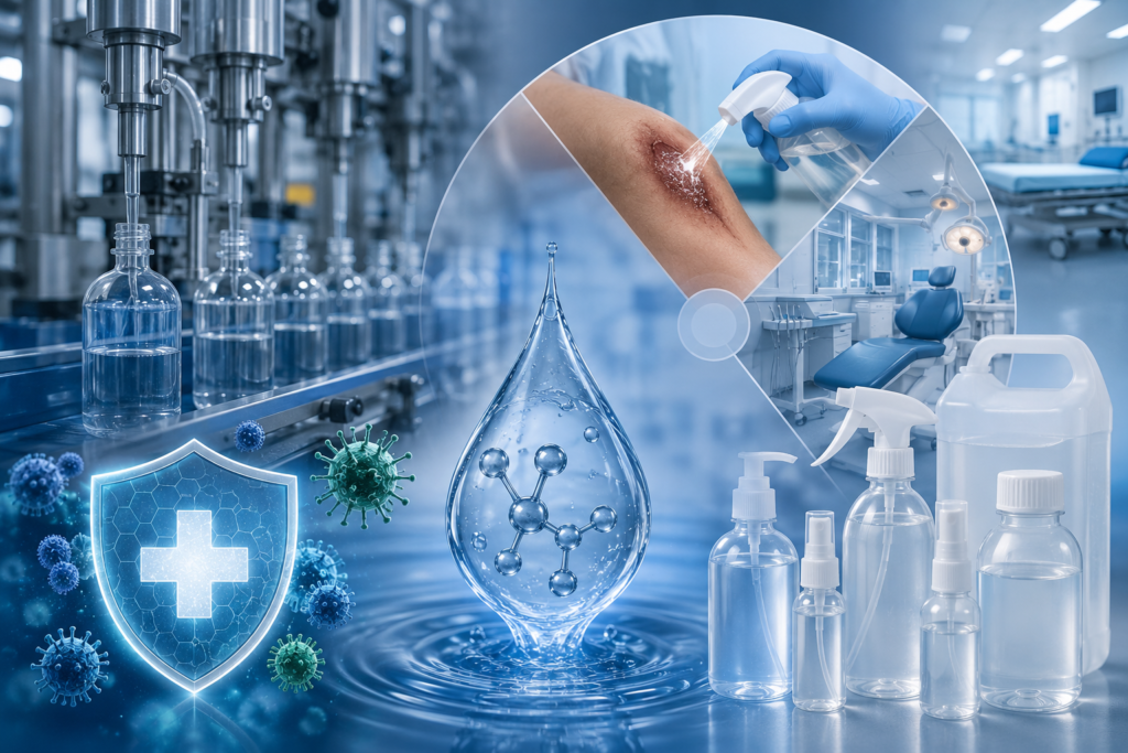 Why Quality Matters in Hypochlorous Acid manufacturers