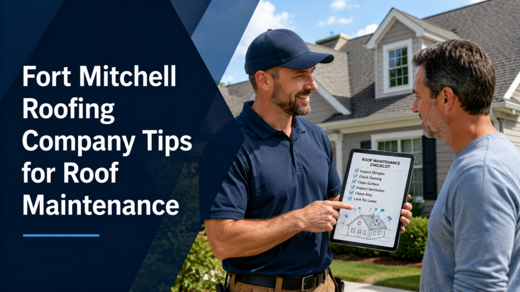 Roofing maintenance tips for homeowners