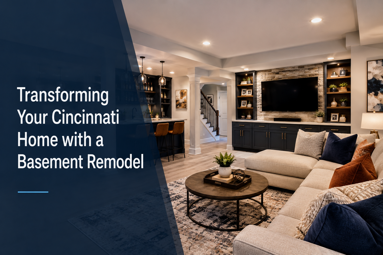 Transforming Your Cincinnati Home with a Basement Remodel