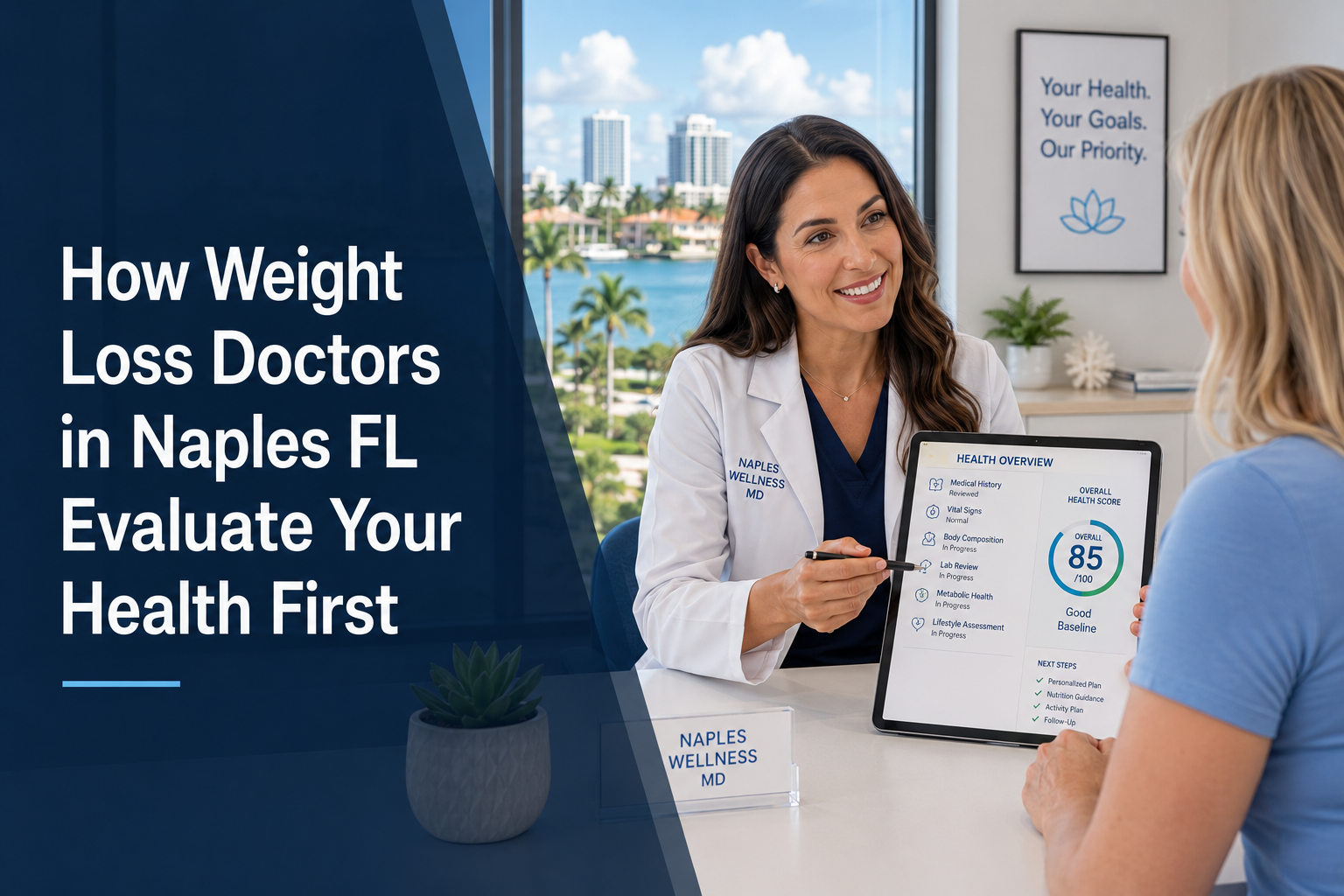 How Weight Loss Doctors in Naples FL Evaluate Your Health First