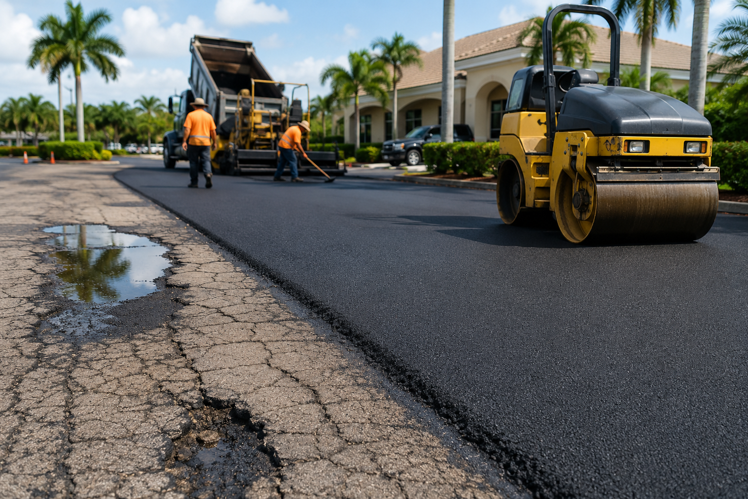 Signs You Need a Cape Coral Asphalt Companies