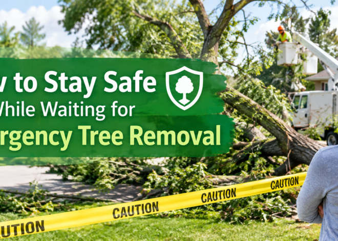 How to Stay Safe While Waiting for Emergency Tree Removal
