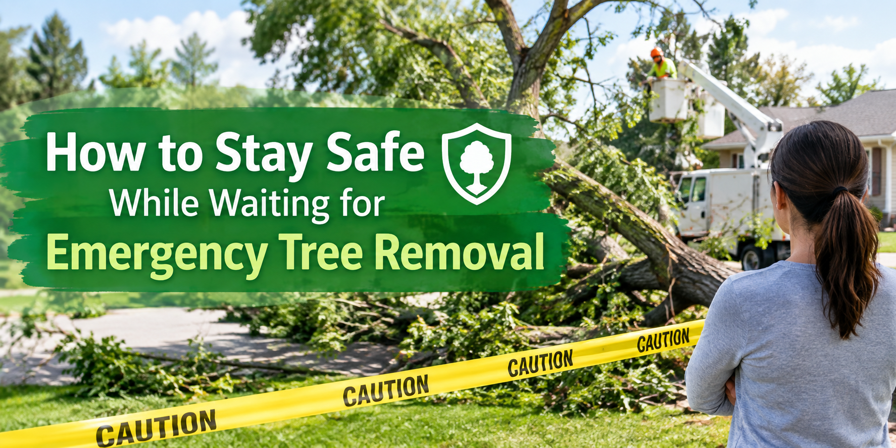 How to Stay Safe While Waiting for Emergency Tree Removal